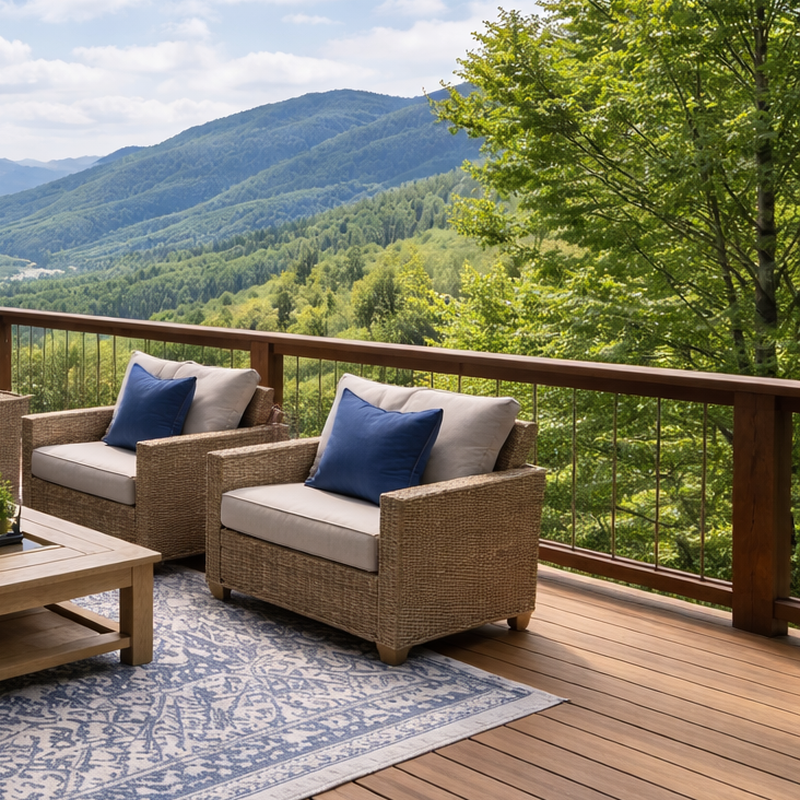 Outside deck renovation